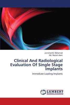 bokomslag Clinical And Radiological Evaluation Of Single Stage Implants