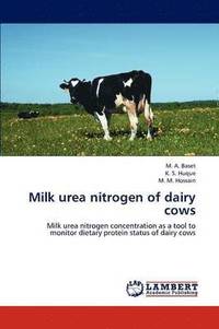 bokomslag Milk urea nitrogen of dairy cows