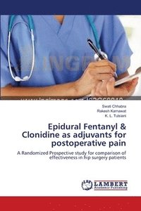 bokomslag Epidural Fentanyl & Clonidine as adjuvants for postoperative pain