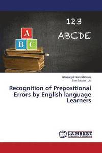 bokomslag Recognition of Prepositional Errors by English Language Learners