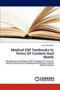 bokomslag Medical ESP Textbooks in Terms of Content and Needs