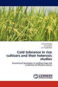 bokomslag Cold Tolerance in Rice Cultivars and Their Heterosis Studies