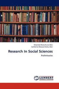 bokomslag Research in Social Sciences
