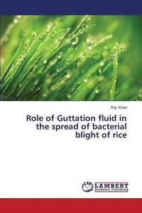 bokomslag Role of Guttation Fluid in the Spread of Bacterial Blight of Rice