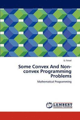 Some Convex And Non-convex Programming Problems 1