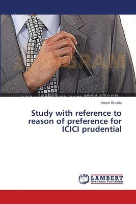 Study with reference to reason of preference for ICICI prudential 1