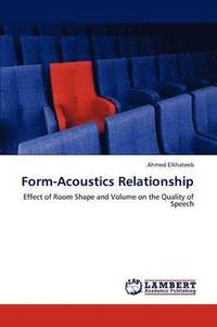 bokomslag Form-Acoustics Relationship