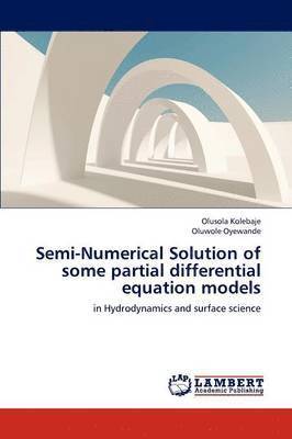 bokomslag Semi-Numerical Solution of some partial differential equation models