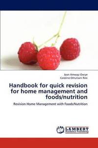 bokomslag Handbook for Quick Revision for Home Management and Foods/Nutrition