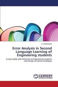 bokomslag Error Analysis in Second Language Learning of Engineering Students