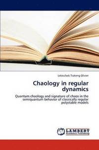 bokomslag Chaology in Regular Dynamics