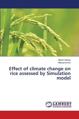 Effect of climate change on rice assessed by Simulation model 1