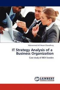 bokomslag It Strategy Analysis of a Business Organization