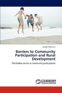 bokomslag Barriers to Community Participation and Rural Development