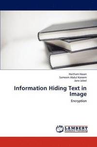 bokomslag Information Hiding Text in Image