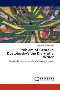 bokomslag Problem of Genre in Dostoievsky's the Diary of a Writer