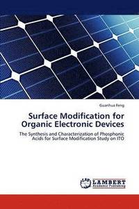 bokomslag Surface Modification for Organic Electronic Devices