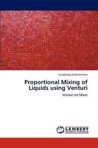 bokomslag Proportional Mixing of Liquids Using Venturi