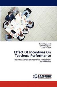 bokomslag Effect of Incentives on Teachers' Performance