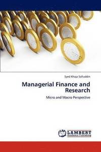 bokomslag Managerial Finance and Research