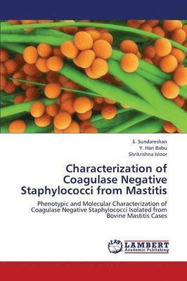 bokomslag Characterization of Coagulase Negative Staphylococci from Mastitis