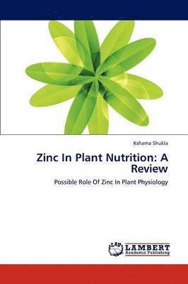 Zinc in Plant Nutrition 1