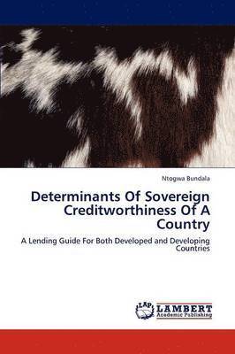 bokomslag Determinants of Sovereign Creditworthiness of a Country