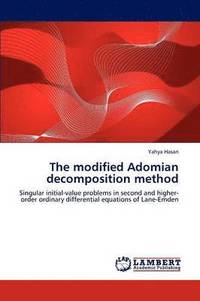 bokomslag The modified Adomian decomposition method