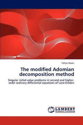 The modified Adomian decomposition method 1