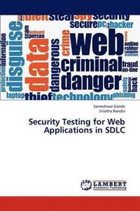 bokomslag Security Testing for Web Applications in Sdlc