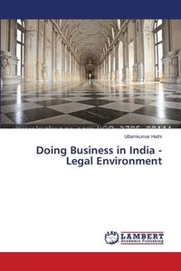 bokomslag Doing Business in India - Legal Environment