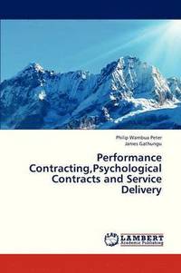 bokomslag Performance Contracting, Psychological Contracts and Service Delivery