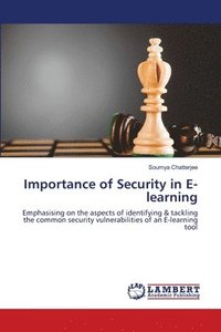 bokomslag Importance of Security in E-learning