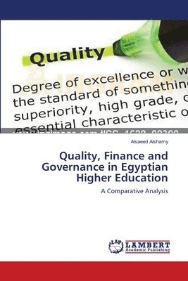 Quality, Finance and Governance in Egyptian Higher Education 1