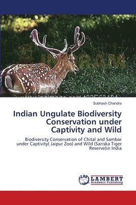 bokomslag Indian Ungulate Biodiversity Conservation under Captivity and Wild