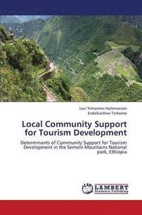 bokomslag Local Community Support for Tourism Development