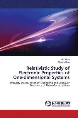 Relativistic Study of Electronic Properties of One-Dimensional Systems 1