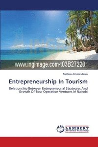 bokomslag Entrepreneurship In Tourism