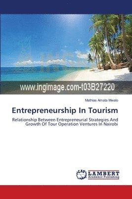 Entrepreneurship In Tourism 1