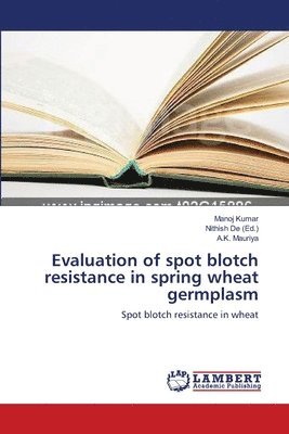 Evaluation of spot blotch resistance in spring wheat germplasm 1