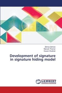 bokomslag Development of signature in signature hiding model