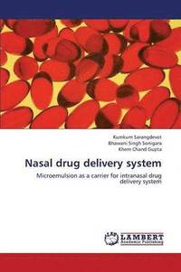 bokomslag Nasal drug delivery system