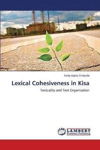 bokomslag Lexical Cohesiveness in Kisa