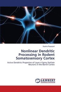bokomslag Nonlinear Dendritic Processing in Rodent Somatosensory Cortex