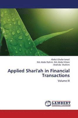 bokomslag Applied Shari'ah in Financial Transactions