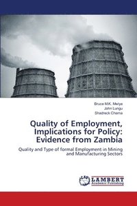 bokomslag Quality of Employment, Implications for Policy