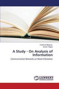 bokomslag A Study - On Analysis of Information