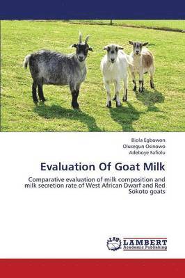 bokomslag Evaluation of Goat Milk