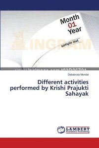bokomslag Different activities performed by Krishi Prajukti Sahayak