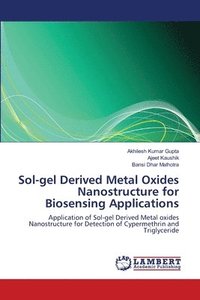 bokomslag Sol-gel Derived Metal Oxides Nanostructure for Biosensing Applications
